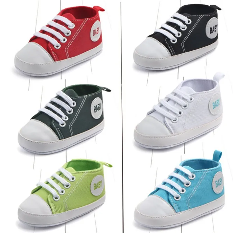baby first walker shoes infant Canvas shoes toddler non slip casual