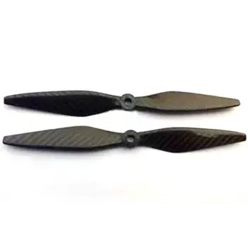 

2 Pairs DJI 1038 Carbon Fiber Propeller CW/CCW Black for DJI F550 F450 Multicopter 8mm Hole