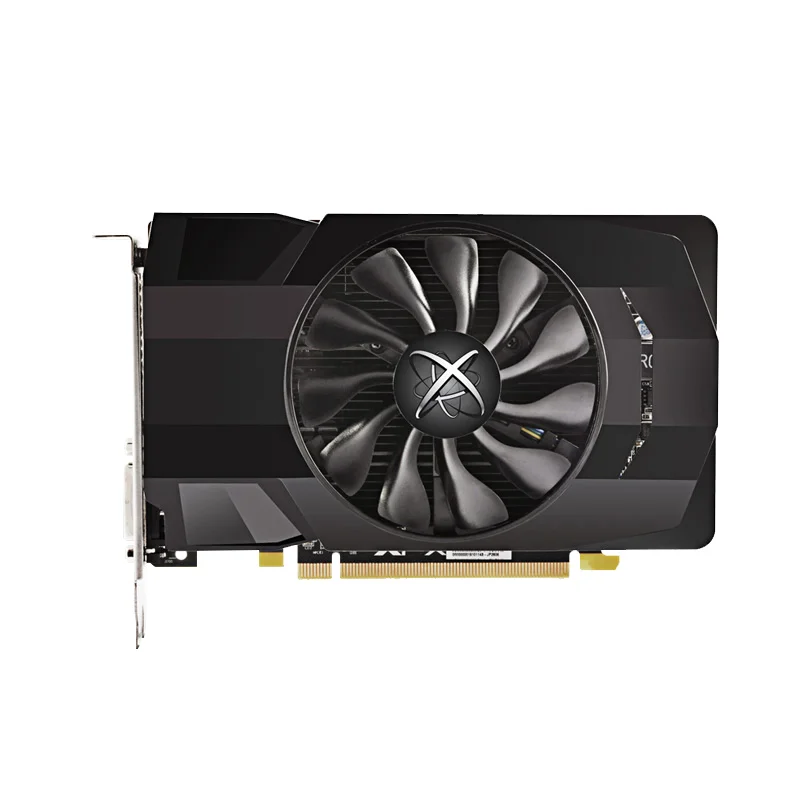 100% for new Original for XFX RX460 4G DDR5 128bit Mini HTPC Black Wolf ITX Graphics 6pin*1