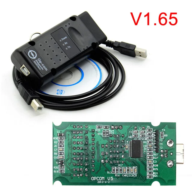 Новейший Opcom V1.70 в с PIC18F458 FTDI FT232RL чип OBD OBD2 диагностический инструмент для Opel Op Com Can Bus диагностический кабель - Цвет: 1.68