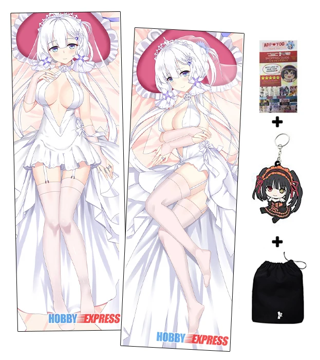 

Hobby Express Dakimakura Japanese Otaku Waifu Hugging Body Pillow Cover Illustrious Azur Lane ADP86030