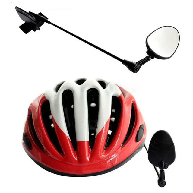 bike rearview helmet mirror Universal Cycling Bike Bicycle helmet Wide