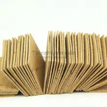 50 шт. Природный Сакс саксофон шеи Корк лист 1,0 мм