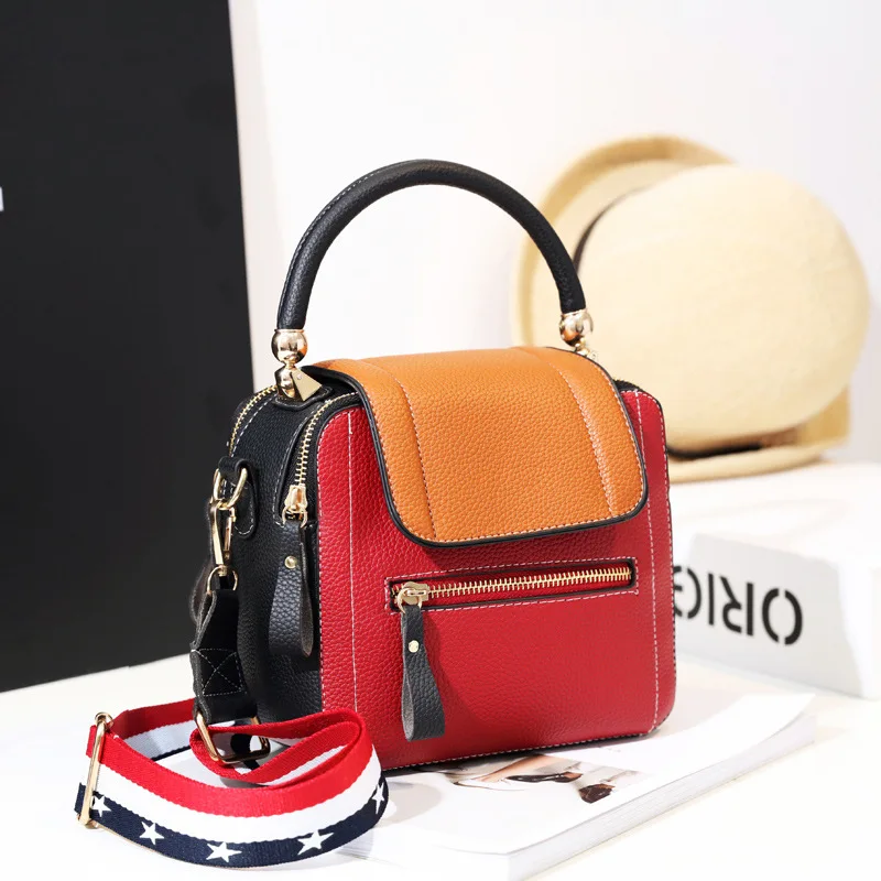 Women Fashion Leather Handbag Female Designer Simple Flap Messenger Bag Ladies Crossbody Shoulder Bags Bolsa Sac A Main SS7209 (4)