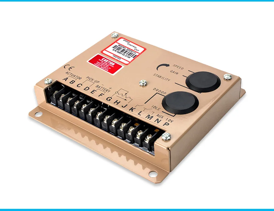 Controlador de velocidade do motor gerador esd5111