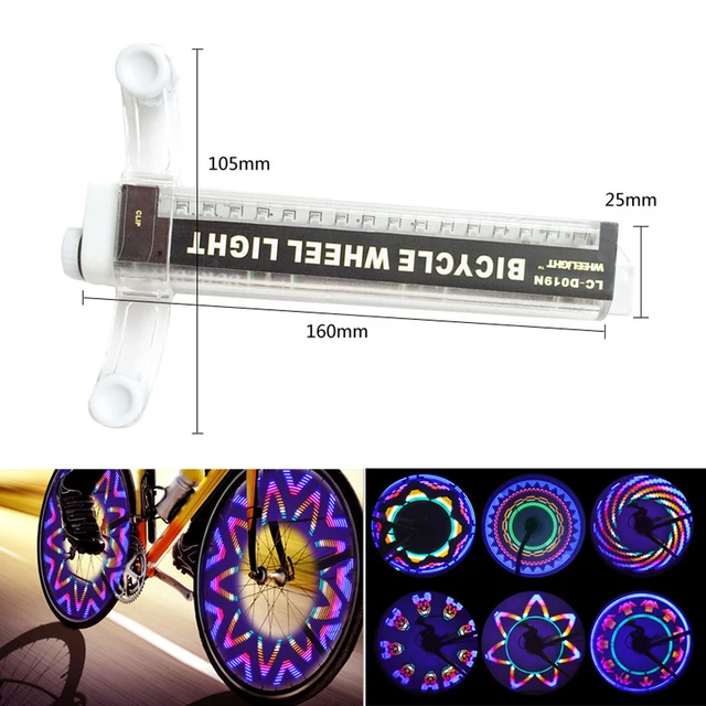 Hot Koop Fiets Spaken Verlichting 42 Patroon Waterdicht Fietswiel ... Hot Koop Fiets Spaken Verlichting 42 Patroon Waterdicht Fietswiel ...