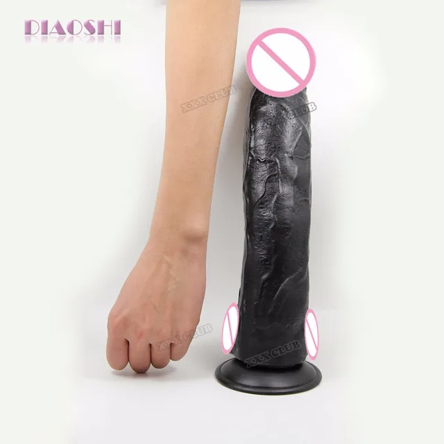Wife sucks dick my bisexual 12 inch black realistic dildo