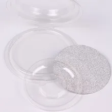 10 компл./лот упаковочная коробка для ресниц пустой ресницы пластиковый посылка все прозрачной крышкой лоток магнитные накладные ресницы DIY мягкий упаковочная коробка