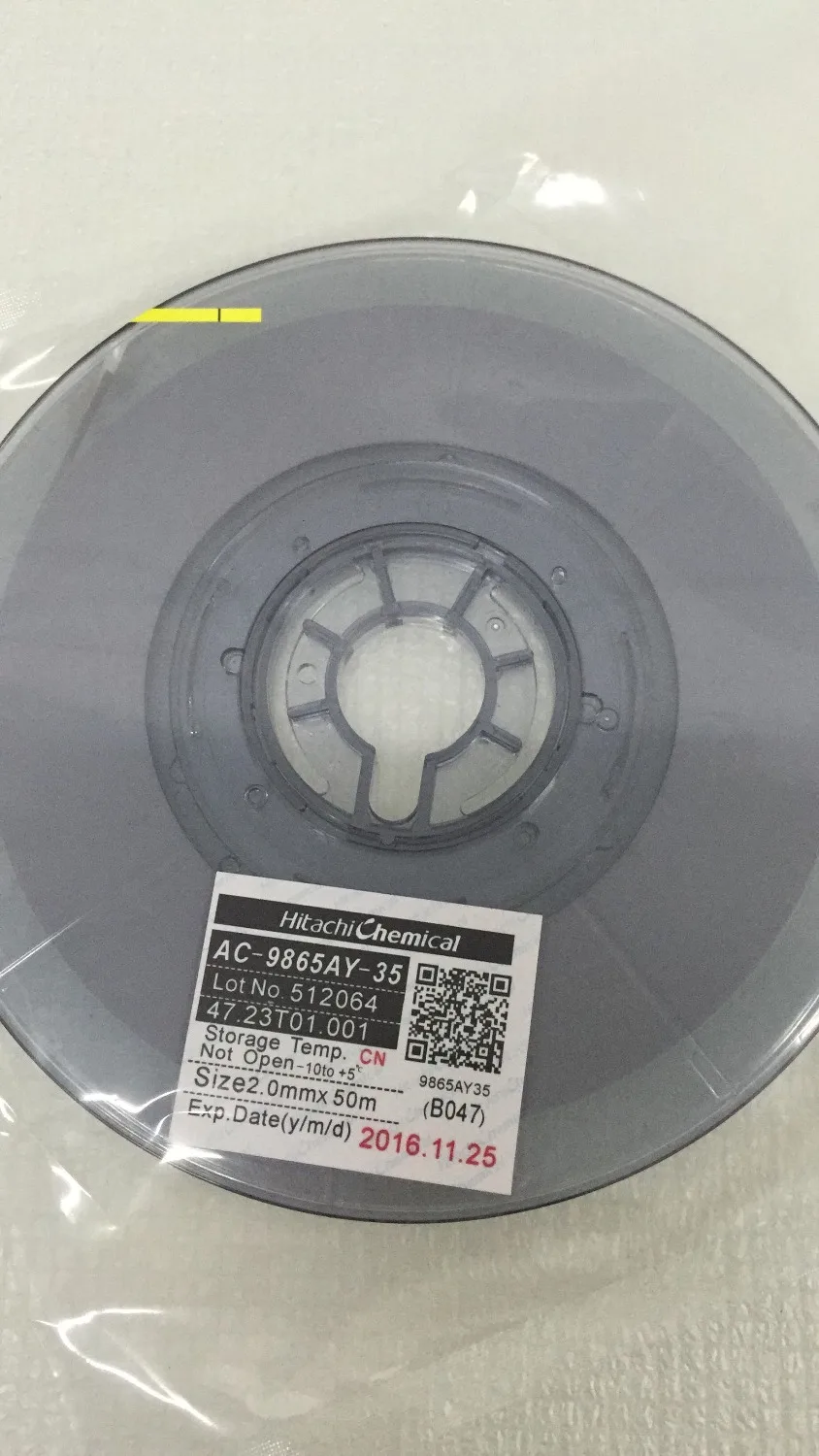 Original AC 9865AY 35 W2.0mm L50m 2.0MM*50M ACF conductive film