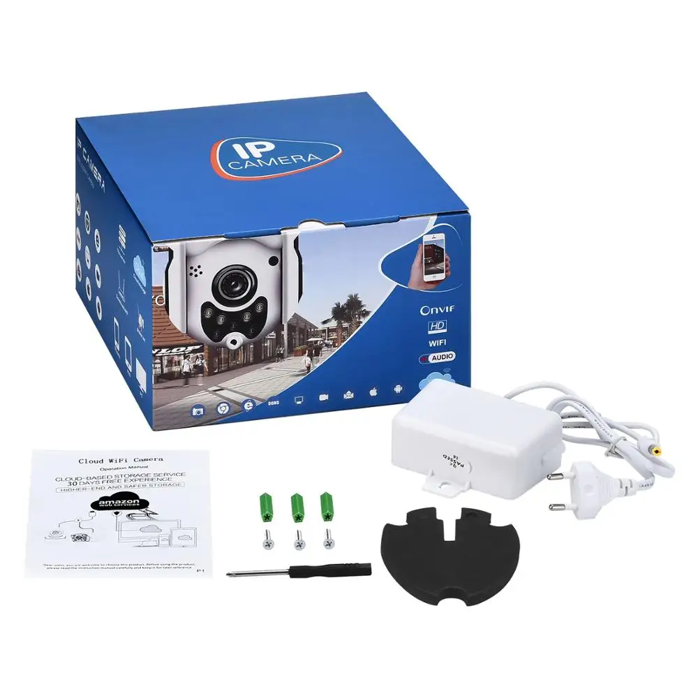 Ip камера 1080 P Wifi скоростная купольная PTZ беспроводная уличная IP66 двухсторонняя