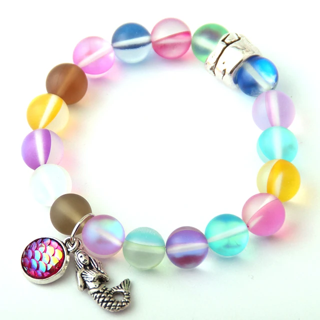 Free Shipping New Fashion Armband Made Beautiful Shiny Crystal Stone Free Shipping New Fashion Armband Made Beautiful Shiny Crystal Stone Fish Scales Mermaid Bracelet Bangle