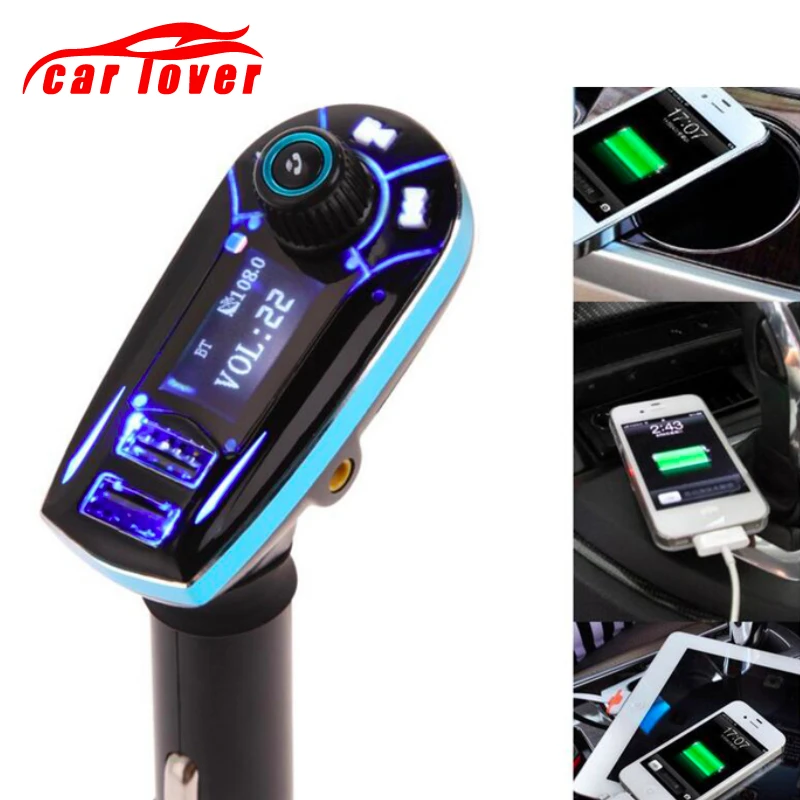3 в 1 автомобильный комплект MP3 плеер fm передатчик Bluetototh модулятор радио Bluetooth
