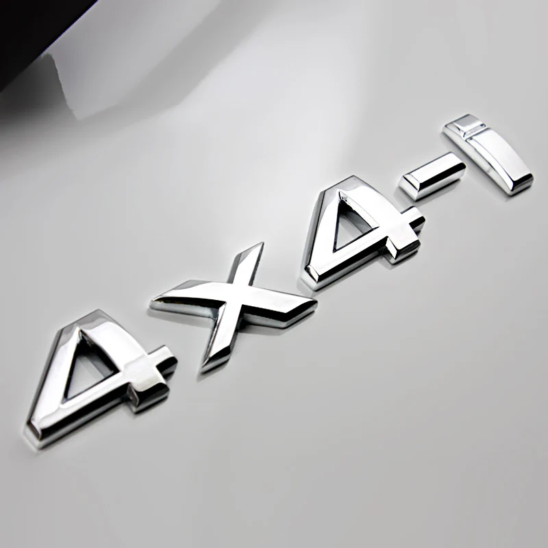 Хромированная эмблема из цинкового сплава для стайлинга автомобиля 2 5 4x4 i