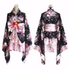 Kimono japonés Sakura estampado Lolita rosa, falda en capas, disfraz de mucama, disfraz de Halloween, elegante ► Foto 1/6