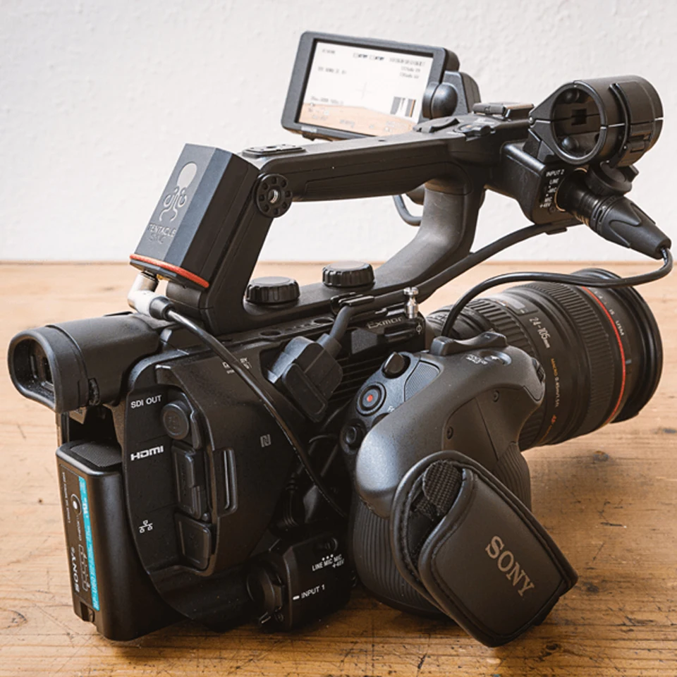 DRRI Tentacle SYNC Kabel 3,5 Mm Klinke Auf XLR – 60 Cm Timecode-Kabel Für Canon & Sony Kameras
