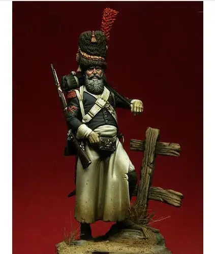 

New Unassembled 1/24 75mm Sapper of foot of the guards soldier 75MM Resin Kit DIY Toys Unpainted resin model
