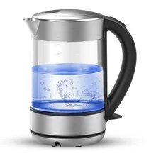 Стеклянный Электрический чайник нагревается a и 304 бытовой нержавеющей стали
