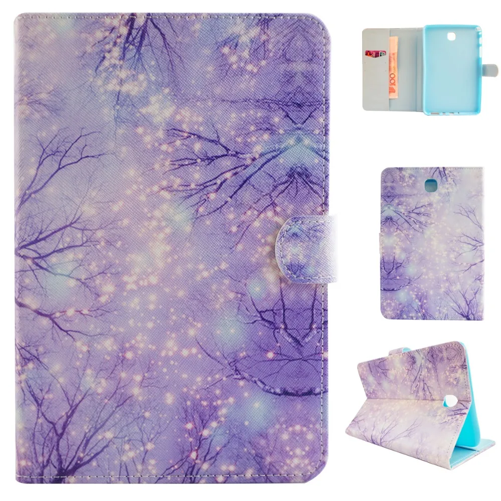 

For Galaxy Tab A 8.0 Case Cute Flip Book Case Funda with Soft TPU Cover for Samsung Galaxy Tab A 8.0 Inch Tablet SM-T350 Coque
