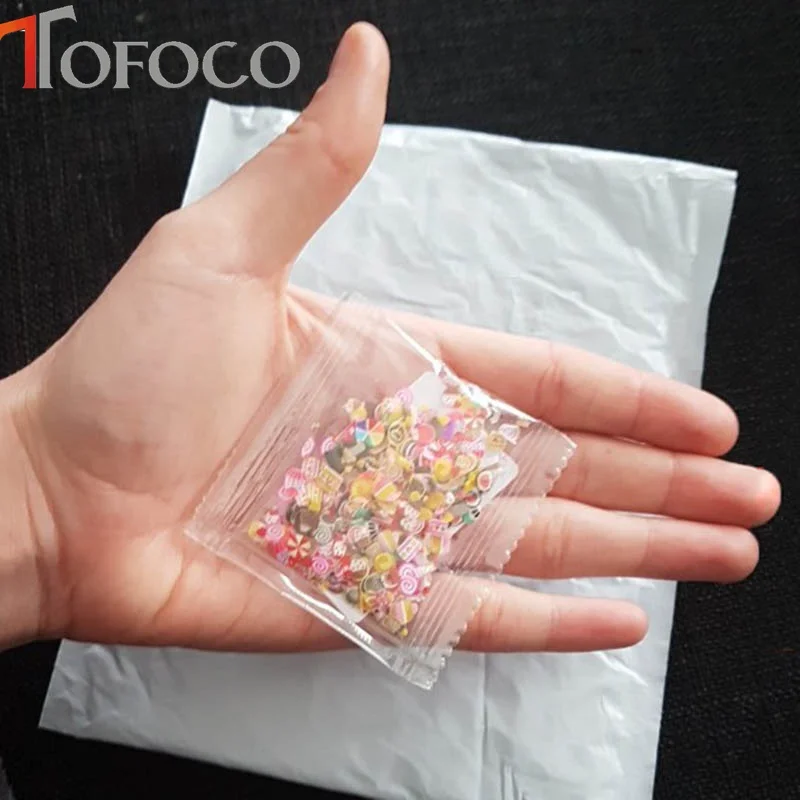TOFOCO 12 Color Slime DIY Supplies Accessories Sugar Paper Glitter Powder Filler For Clear Slime Toys For Kids Lizun Antistress