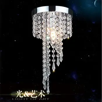 

Free shipping cheap crystal chandelier Dia20cm H34cm for corridor