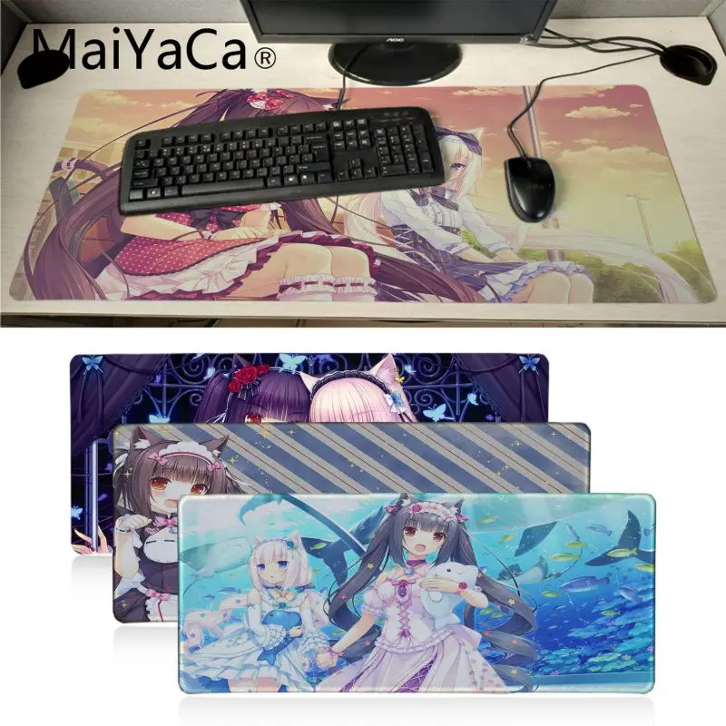 Коврик для мыши MaiYaCa Chocola Nekopara игровой коврик геймеров с мультипликационным