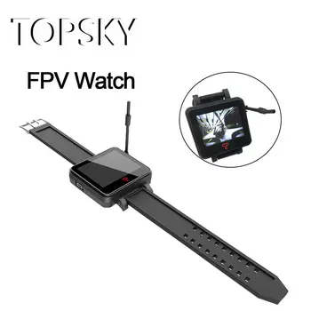 

Topsky 2 Inch 5.8Ghz 48CH Watch FPV Monitor Built-in Battery For RC Models Multicopter Part Accessories