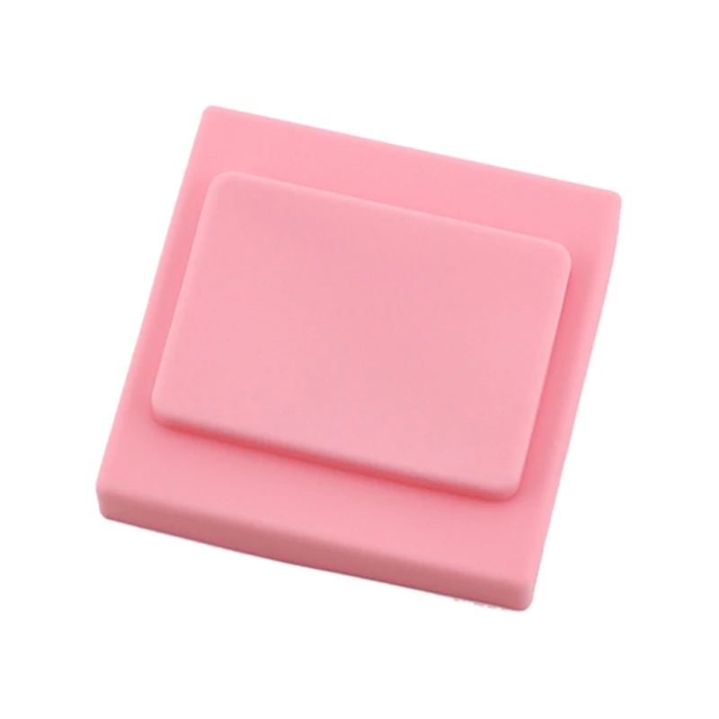 Пылезащитный анти-электрошок силиконовый гильза переключателя Розетка Защитная крышка переключателя дом крышка переключателя - Color: Pink