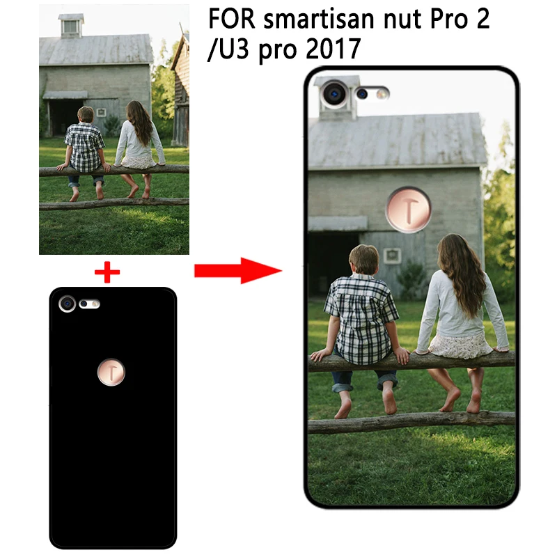 

mosirui Personalized Customized DIY Case FOR smartisan nut Pro 2/U3 pro 2017 HD UV Printing Cover Soft TPU Silicone Back Case
