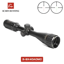 3-9x40 AOMC оптический охотничий прицел оптический стеклянный охотничий прицел для ружья для страйкбола красный зеленый с подсветкой Оптический прицел