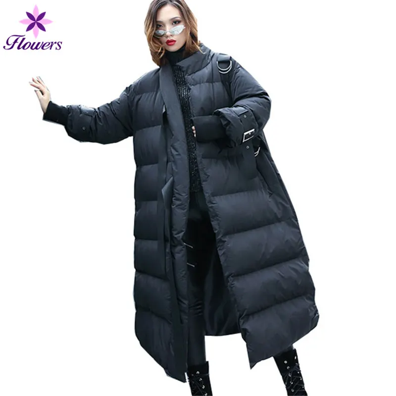 La Lâche Parka Nouvelle Long Coton Streetwear Plus Black D'hiver Vêtements Taille Chaud Lq486 Pardessus Femmes Manteau Veste Épaississent Hvw5v7z