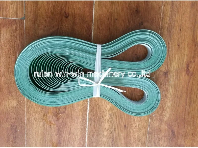 1620mm x 20mm 2mm 16pcs PVC материал передачи конвейерная лента сторона запечатывания мешок
