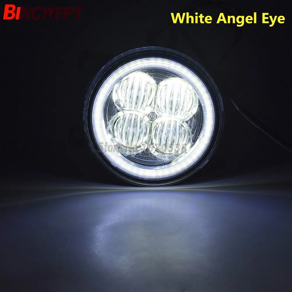 2x ангельские глазки супер яркий белый синий светильник противотуманный светильник для Mitsubishi L200 Outlander Pajero Grandis Galant Triton 2003