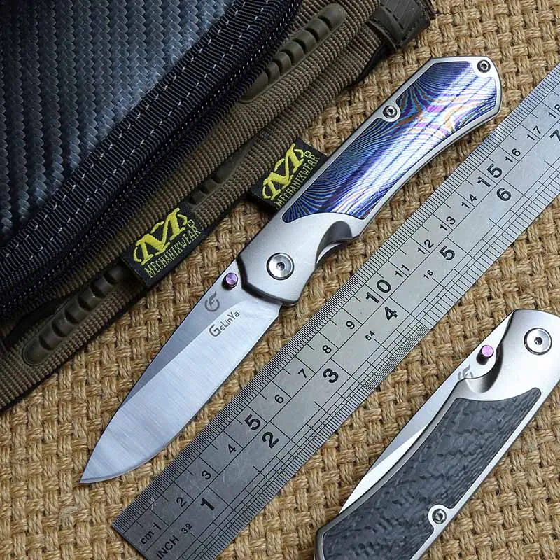 Оригинальные титановые ножи FENGYELIN M390 складной нож с шариковым подшипником для