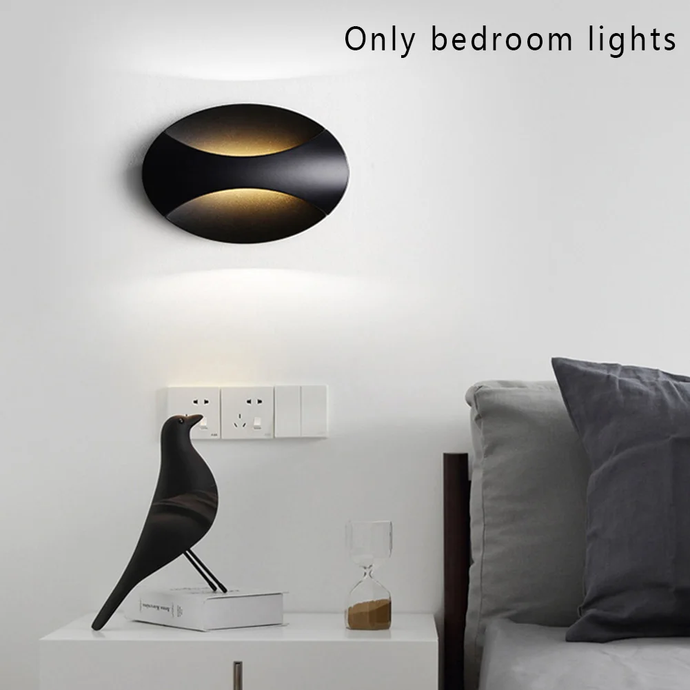 

Living Room Bedside Light COB LED Modern Corridor Wall Lamp Eye Protection Minimalist Zinc Alloy Solid Nordic Style Decorative