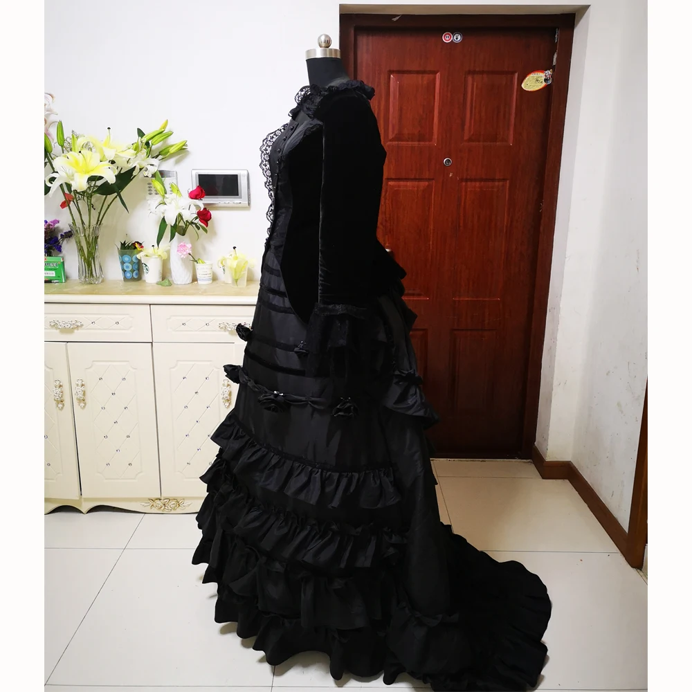 Женское платье в викторианском стиле/винтажное для Хэллоуина|vintage dress|victorian
