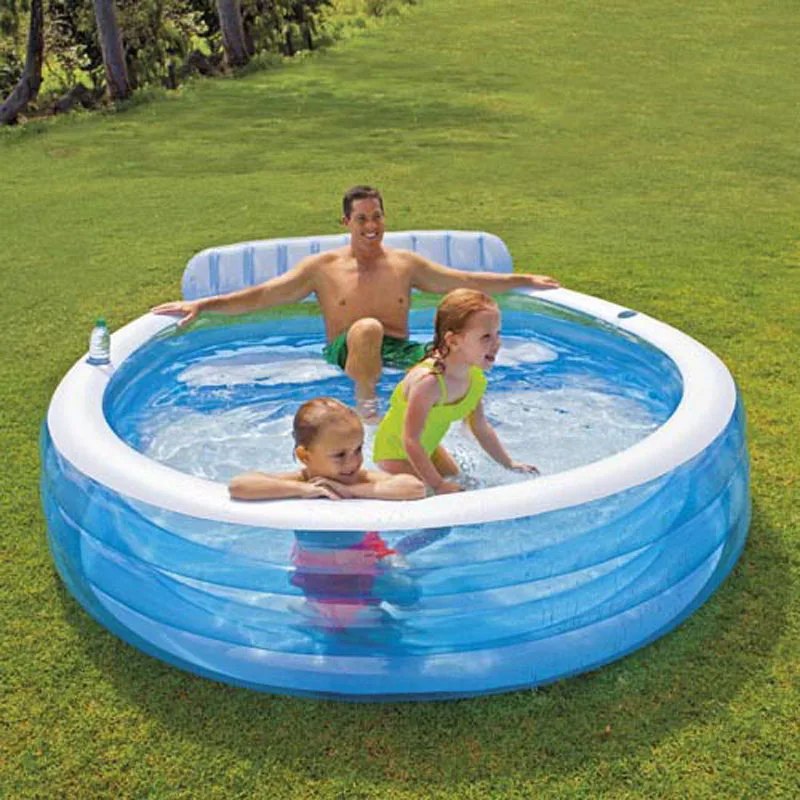 intex round inflatable pool