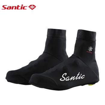 

Santic Men Cycling Winter Windproof Shoes Covers Bike Bicycle Shoes Cover Road MTB Shoes Protector Overshoes 7C09075