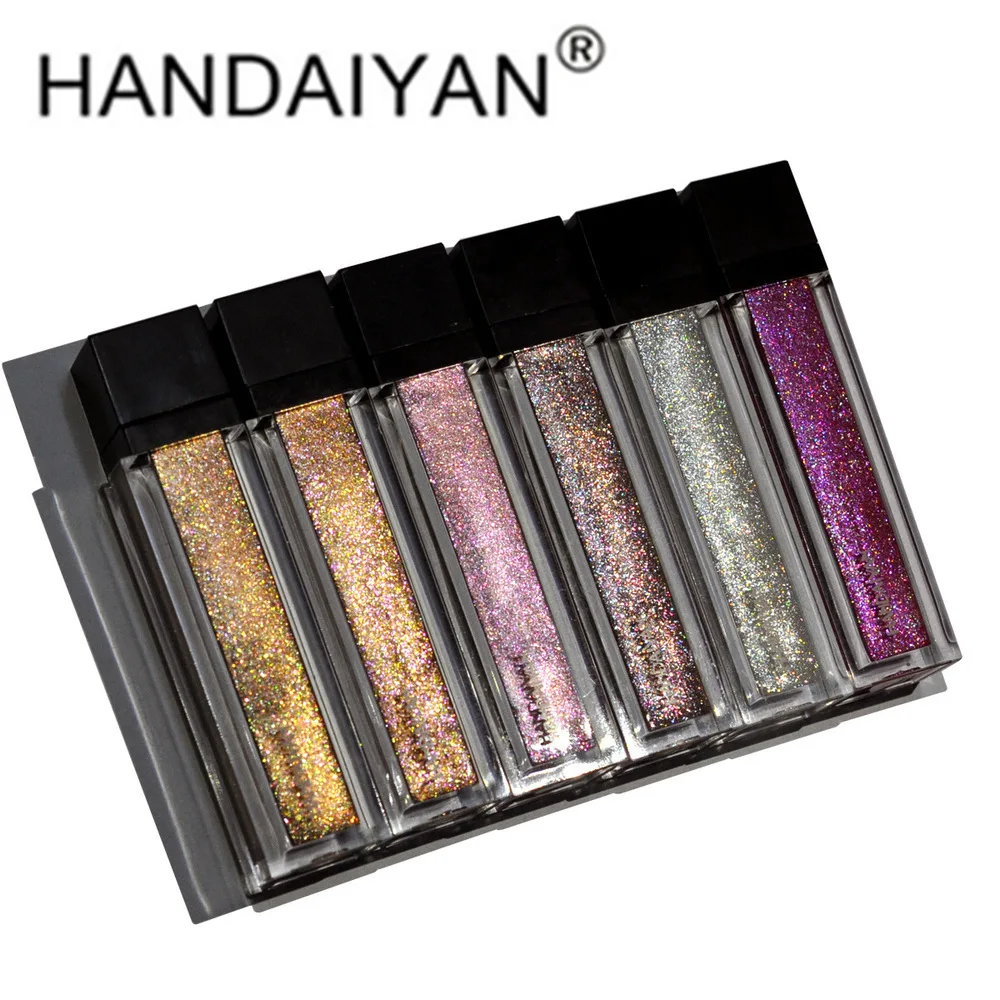 

HANDAIYAN 1Pcs Lipstick Waterproof Lipstick Matte Lip Gloss Beauty Lip Makeup Cosmetic for Women Long Lasting Glitter Liquid