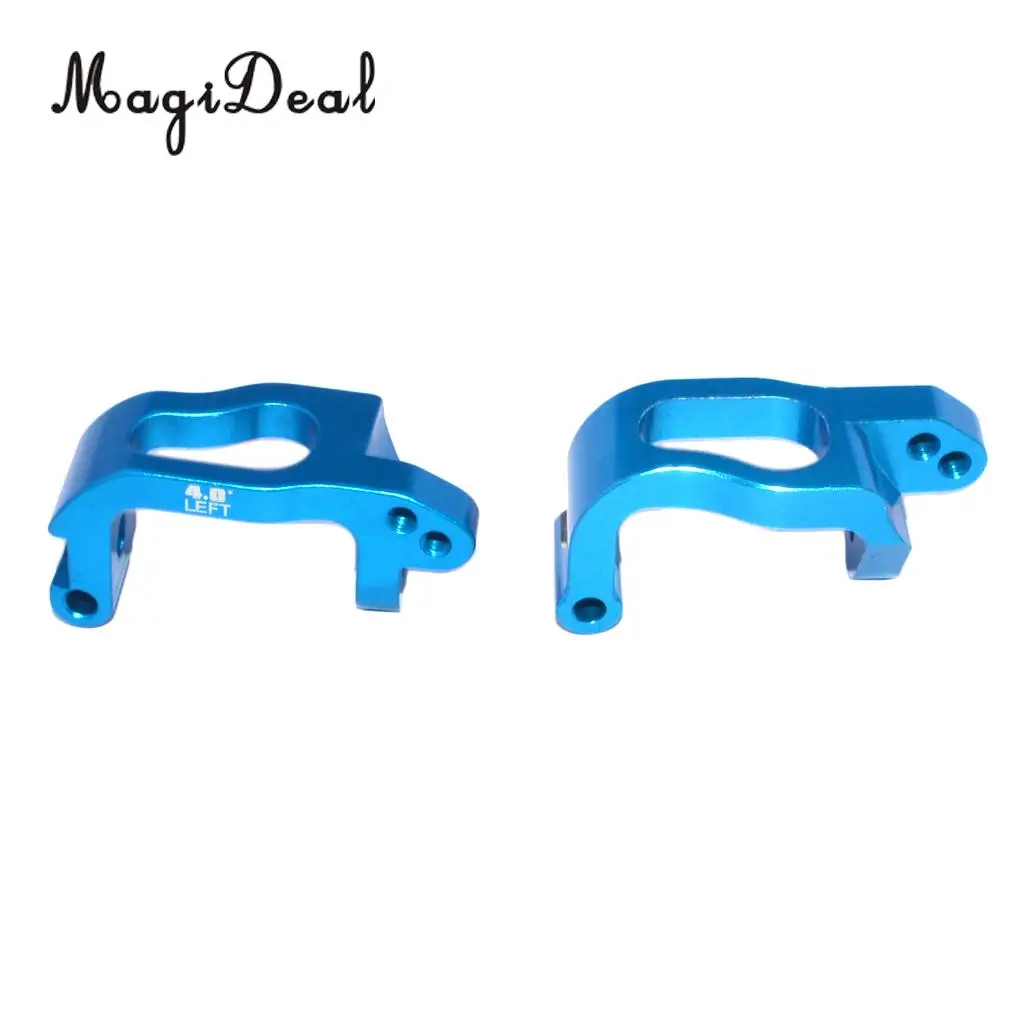 RC Car Metal Accessory Aluminium Alloy Left Right C Hub &Left Right Rear Hub Seat for RC Car Buggy Truggy Truck LRP S10 Blast
