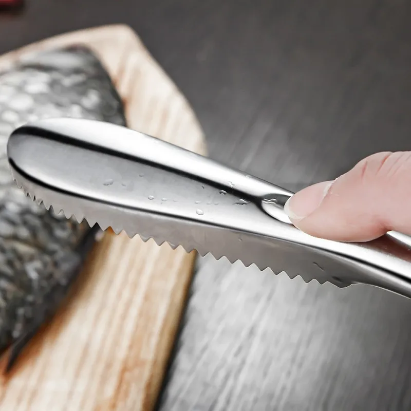 Инструменты для морепродуктов очистка рыбной кожи нержавеющая сталь скребок