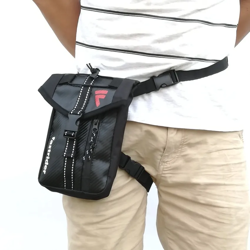 Waterproof Waistpack Motorcycle Funny Drop Belt Pouch Fanny Pack Waist