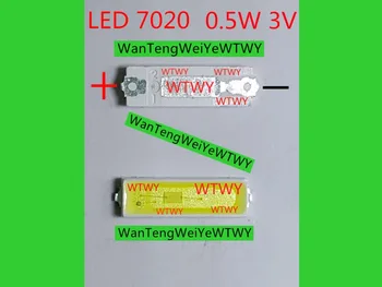 

50pcs Lextar LED Backlight TV LED 7020 High Power 0.5W 3V LED Backlight Cool white For LED LCD TV Backlight Application