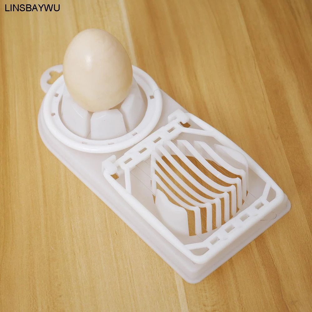 New Stainless Steel Boiled Egg Slicer Cutter Mushroom Tomato Kitchen