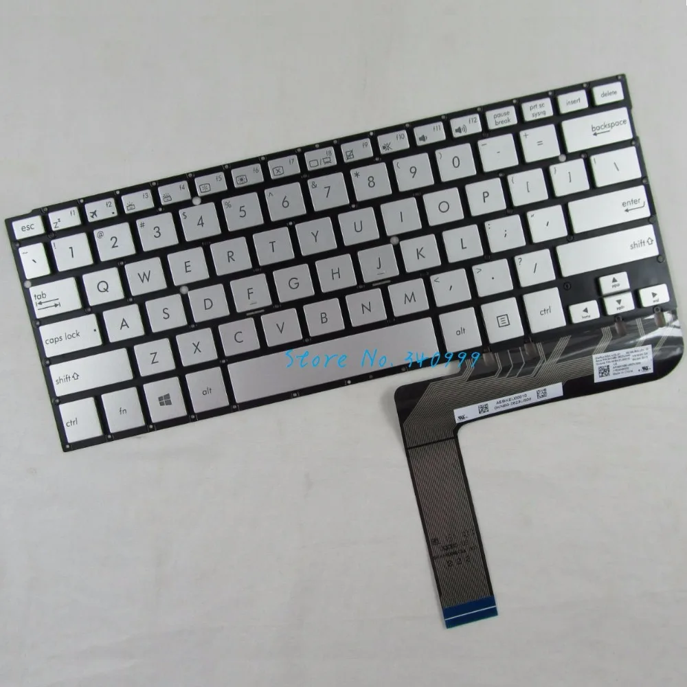 Новинка для Asus Q302 Q302LA Q302UA TP300L TP300LA TP300LD Серебряная клавиатура | Компьютеры и офис
