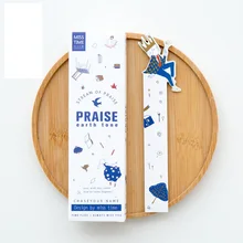 30 шт./лот поток похвалы Закладка держатель книги сообщение карты рекламные подарочные канцелярские принадлежности