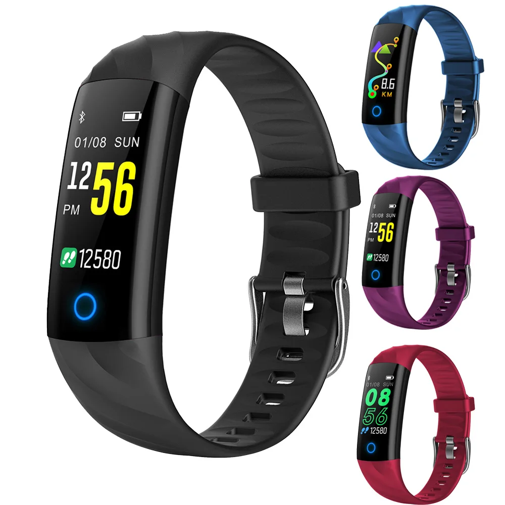 

S5 Smart Bracelet Heart Rate Monitor Fitness Tracker Pasometer Multi Sport Mode Smart Band IP68 Waterproof Smart Wristband Watch