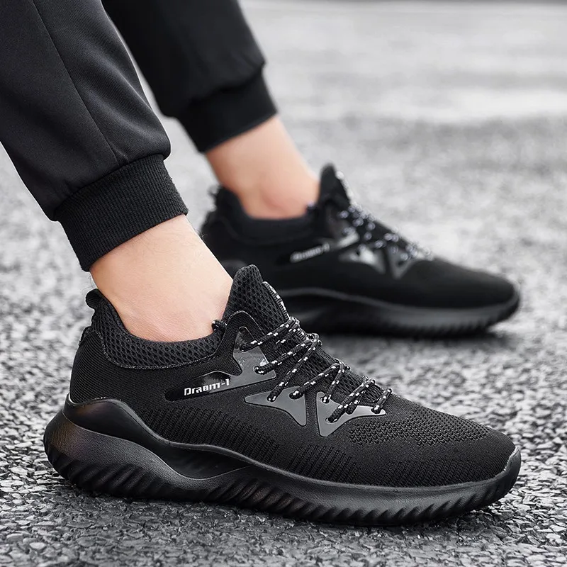 

summer mesh Running Shoes For Men Ultralight Sport Shoes Jogging Athletic Sneakers men Cheap lace-up Trainers Plus Size 39-46