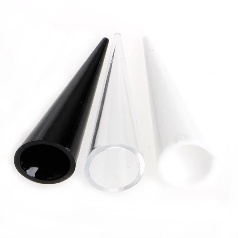 

1Pc Plastic Finger Cone Fingertip Ring Stand Display Showcase Holder Storage