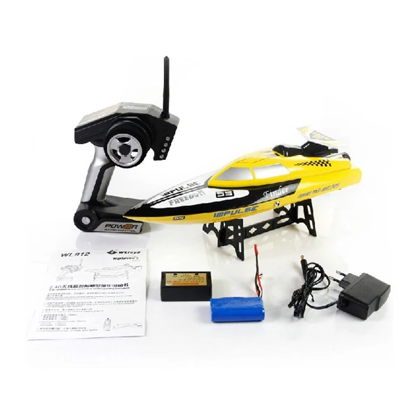 

children Gift Water Finder 2.4G Remote Control Speed Racing Boat Anti-capsizing Freedom Impluse RC Boat Toy High Speed RC Boat