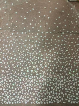 

African french lace fabric with sequins fast shipping by DHL,high quality CGL40401 african net lace fabric